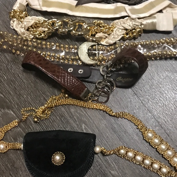 Vintage belts lot of 18 - Picture 2 of 8